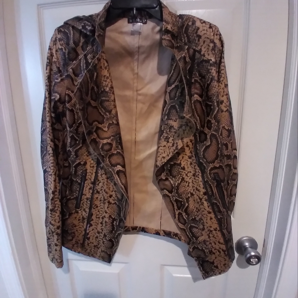 Venus Snakeskin Jacket